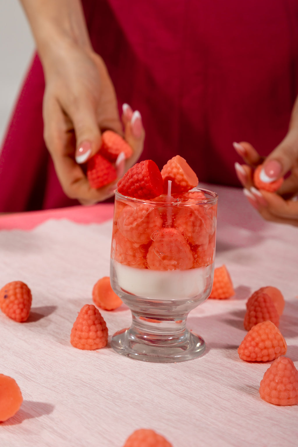 Fresas con crema